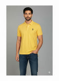 Mens Polo Tshirt – Premium Yellow Cotton Polo | NIVERK