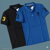 Men's Cotton Polo T-shirt - Pack Of 2